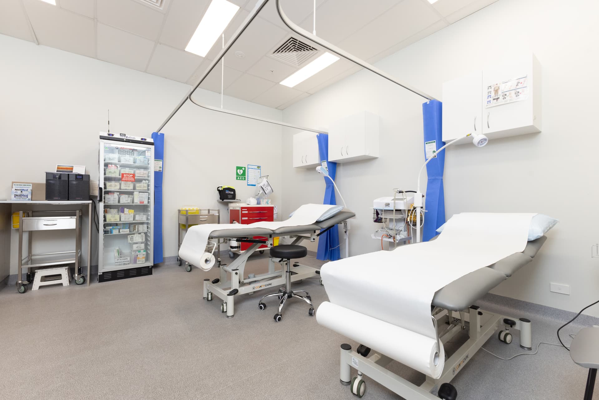 State-of-the-art medical equipment in a treatment room